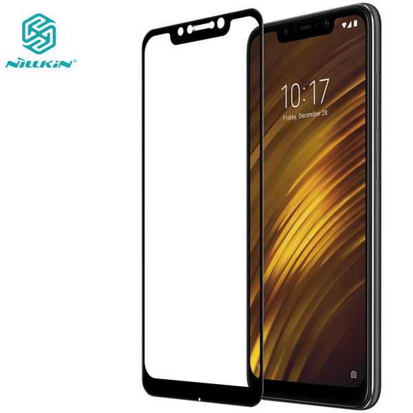 Tempered Glass Screen Protector For Pocophone F1 Nillkin Anti-explosion Cp+ 2.5d Full Cover Glue Glass Film Xiaomi Poco Phone F1 J190505