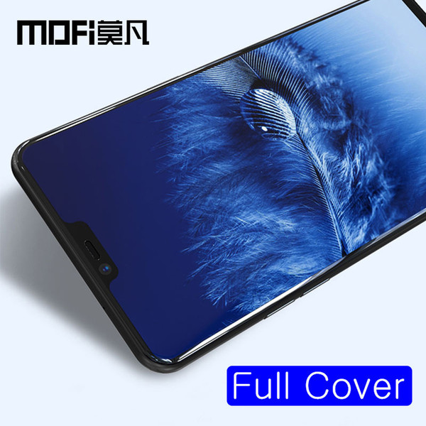 Oneplus 6 Glass One Plus 6 Screen Protector Full Cover Front Film Black Protective Guard Mofi Original 1+6 Tempered Glass J190505