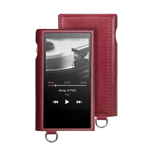 FiiO SK-M9 leather case for Music player M9 Red color