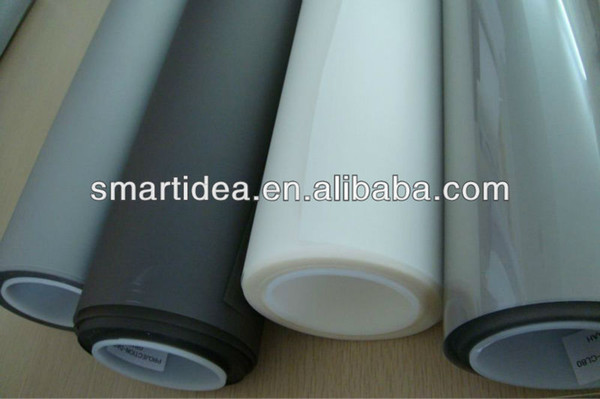 Wholesale-1.524m*2m (3square meter) 3D holographic rear projection screen film all colors transparent/grey/dark grey/white