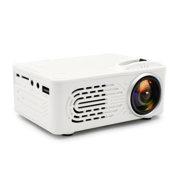 RD814 Mini Projector Battery LCD LED Portable Projector RD-814 Home Theatre Cinema LED USB Kids Child Video Media Player Retail Link