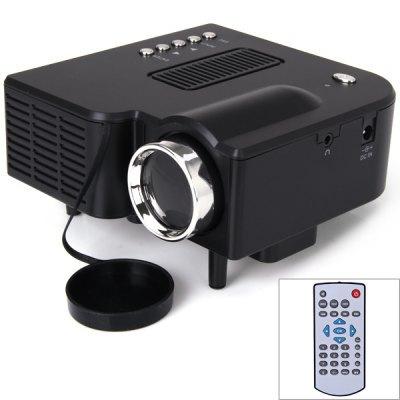 UC28+ 1080P HD 400LM 16770K portable pico led mini HDMI video game projector,digital pocket home projetor mini proyector for 80