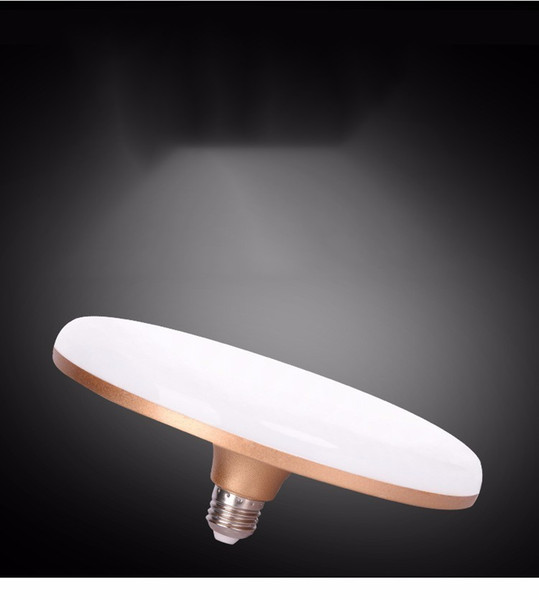 Heat Pin Constant Current Flying Saucer Bulb Vulgar Tycoon Gold UFO Energy-saving Bulb High-power LED Bulb LED Flying Saucer Lamp