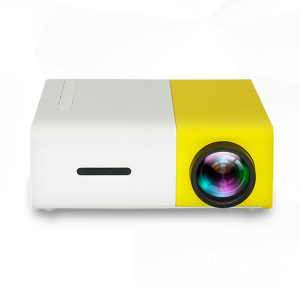 YG300 LED Portable Projector 400-600LM 3.5mm Audio 320 x 240 Pixels YG-300 HDMI USB Mini Projector Home Media Player