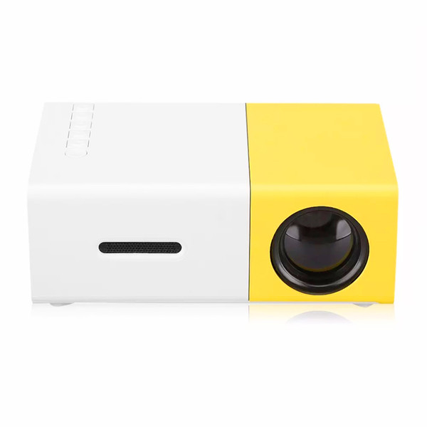 Halloween Portable Projector YG300 Mini Digital 4K Home Projector LCD HDMI USB 400-600 Lumen Theater Children Education Projetor wholsale