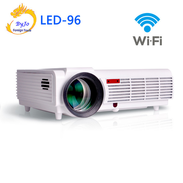 Poner Saund LED96 wifi led projector 3D android Projector wifi home theater projector hd BT96 proyector 1080p HDMI Video Multi screen Vs AAO