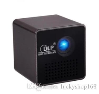 Wholesale-Original UNIC P1+ WIFI Wireless Mobile Projector Support Miracast DLNA Pocket Home Movie led DLP MINI Projector Proyector Beamer