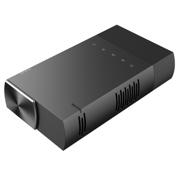 Mini Projector Ultra Mini Portable Projector 1080p Supported HD DLP LED Rechargeable Pico Projector with HDMI, USB, TF, and Micro SD Support