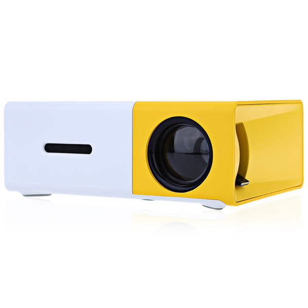 YG300 YG310 portable mini LCD Projector 400 - 600 Lumens 320 x 240 Pixels 3.5mm Audio/HDMI/USB/SD Proyector/Beamer