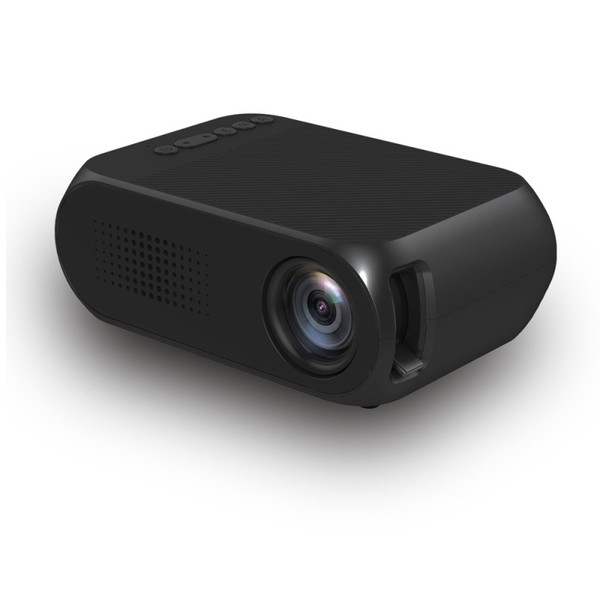 YG320 LED Portable Projector 400-600LM Pixels YG-320 HDMI 1080P HDMI/USB/SD/AV Mini Projector Home Media Player 1pcs/lot