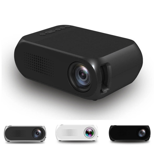 YG320 Mini Projector Led Proyector Built-in 1300mAh Battery 500LM Audio HDMI USB Mini YG-320 Projetors Home Theater Media Player Beamer