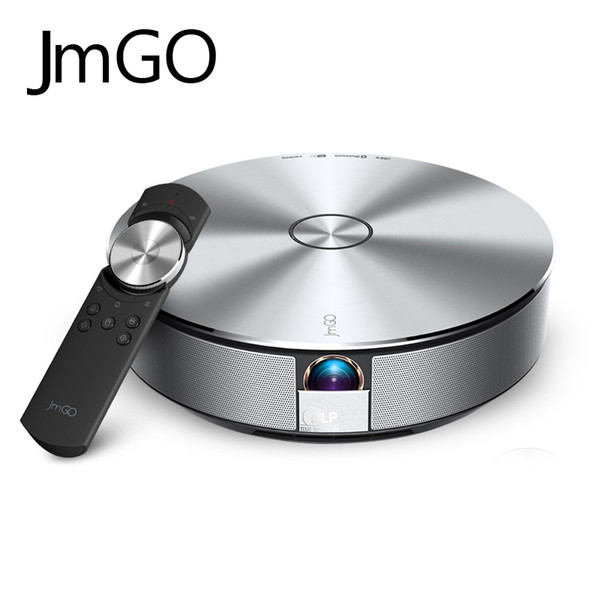 Wholesale- JmGo G1 Bluetooth USB Video Support 4K Android Airplay For Smart Phone Wifi Micro DLP Mini PhonePortable Intelligent Projector