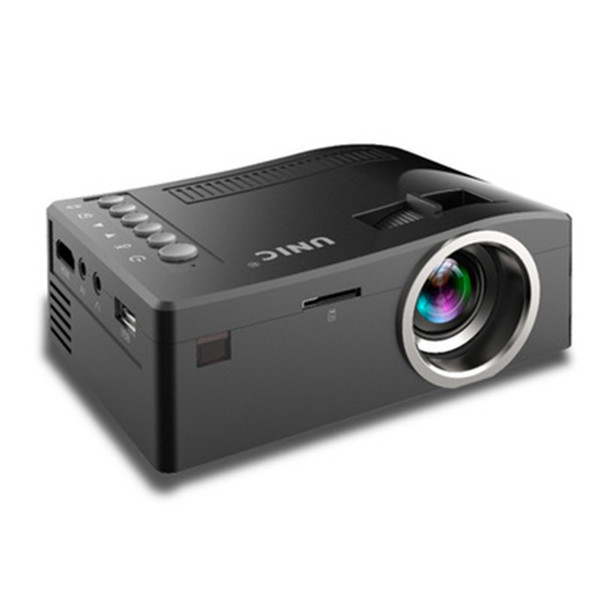 Original Unic HD 1080P Home Theater LED Multimedia Projector Cinema TV Home Projector HDMI Projector Supports HDMI USB