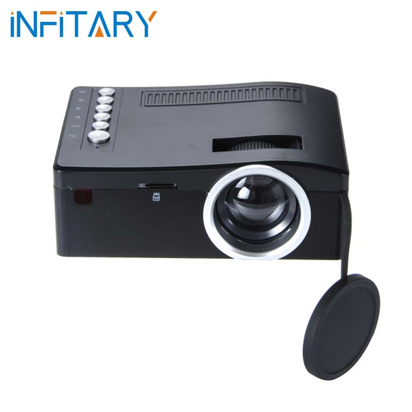 Wholesale-LED Projectors UNIC UC18 Projector Mini Pico Portable Proyector Projector Full HD 1080P HDMI AV CVBS TF USB Home Theater Beamer