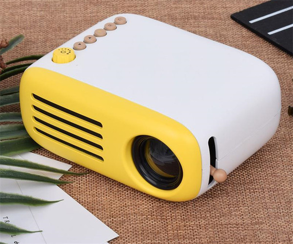 2019 popular YG200 Mini HD 1080P LED Portable Projector HDMI USB Cinema Support Computer Phones Projector