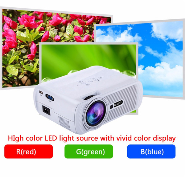 Projector HDMI LCD Home Theater Beamer LED Proyector Support Full UHD 1080p Video Media player free shipping