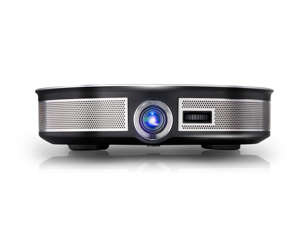 Raypodo DLP 3500 Lumin mini portable Projector With Silver color