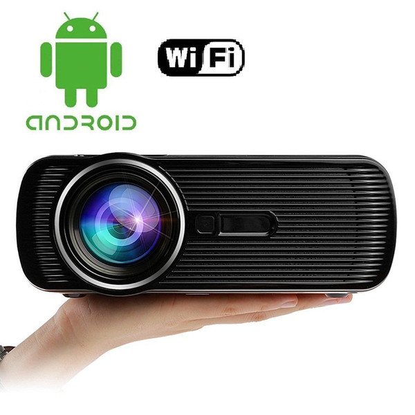 Wholesale- BL80 Portable Mini Android Projector HDMI TV LED Game PC Video Projetor Proyector 3D Beamer 1080P Full HD TV Home Cinema Theater