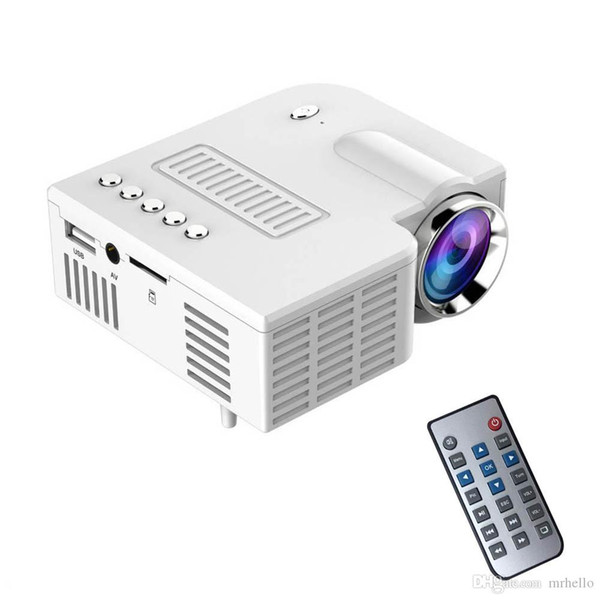 UC28+ Mini Portable 1080P HD Projector Home Cinema Theater Upgraded HDMI Interface Home Entertainment Device Multimedia Player