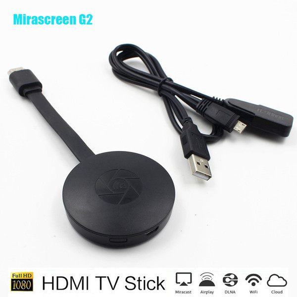 High Quality MiraScreen G2 Wireless HDMI Wifi Dongle TV Stick 2.4G 1080P HD Display Receiver For IOS Android PC TV