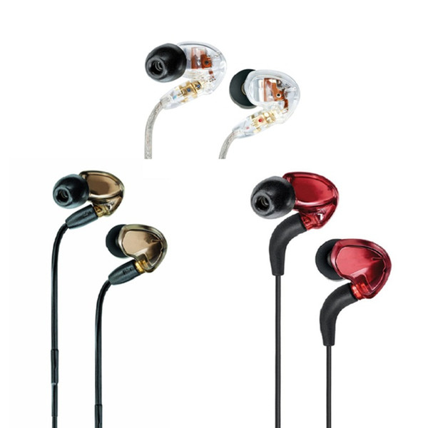 2018 Refurbishe Shure SE535 In-Ear HIFI Earphones Noise Cancelling Headsets Handsfree With Microphone SE535 Special Edition With Retail Box