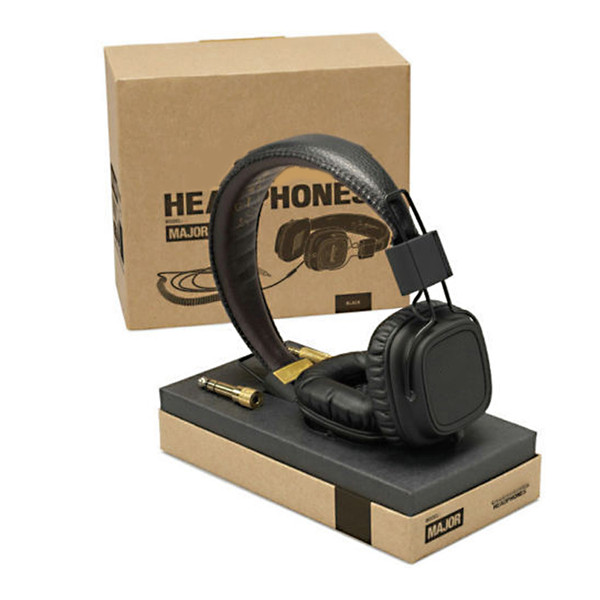 Refurbished Marshall Major headphones With Mic Deep Bass DJ Hi-Fi Headphone HiFi Headset Professional DJ Monitor Headphone