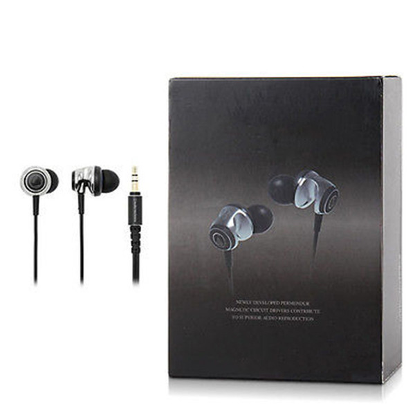 2018 Refubished Audio Technica Inner Ear Headphone Ath-Ckm1000 Headphone with retail package