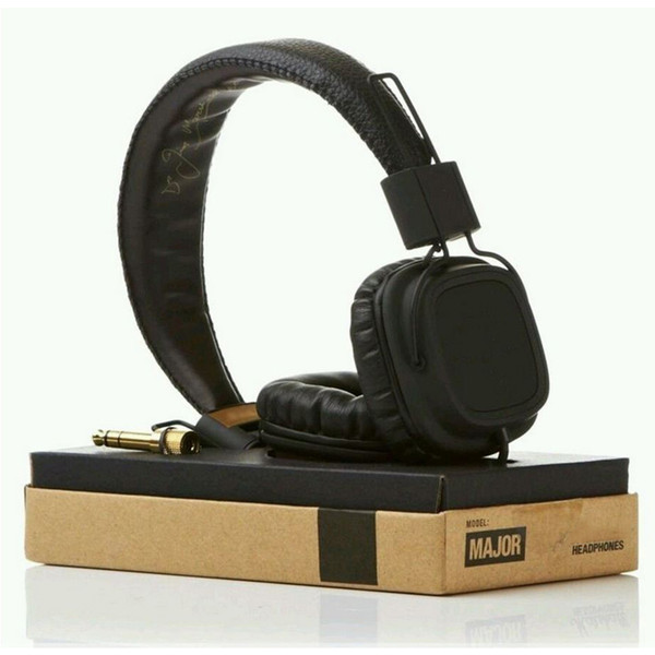 Marshall Major headphones With Mic Deep Bass DJ Hi-Fi Headphone HiFi Headset Professional DJ Monitor Headphone