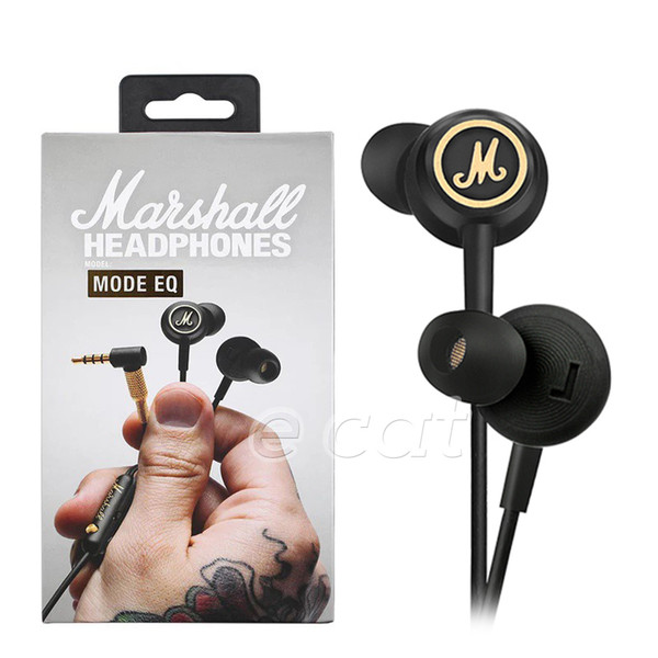 Marshall MODE EQ Headphones With Mic In Ear Headset Universal Fashion HIFI Earphones With Retail Box