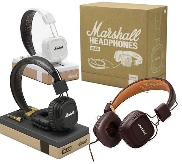 Refurbished Marshall Major headphones Clone With Mic Deep Bass DJ Hi-Fi Headphone HiFi Headset Professional DJ Monitor Headphone