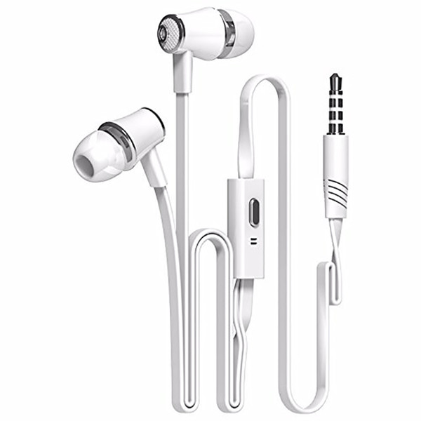 Langsdom JM21 In Ear Earphone With Micphone Colorful Headset Hifi Earbuds Bass Earphone For iPhone Samsung LG Phone with Package 200pcs