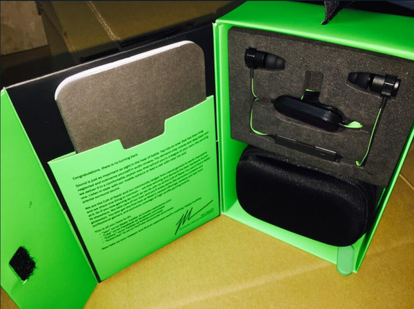 Wireless Razer Hammerhead BT Bluetooth Headphones Wireless in ear earphones With Microphone With Retail Box In Ear Gaming headsets