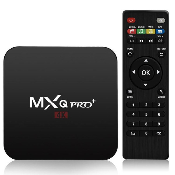 2017 TV Box Android 7.1.2 Amlogic S905X 2G MXQ PRO 4K plus with 2.4GHz 5.8GHz WIFI Bluetooth KDMC17.3 2GB 16GB Internet TV Box