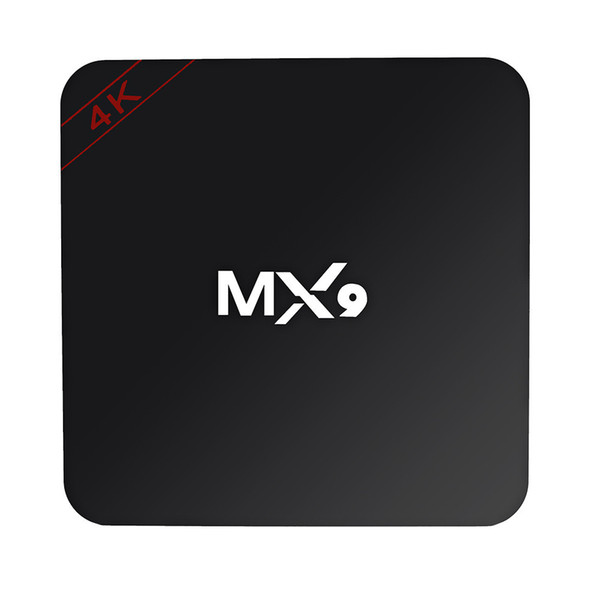 Hot selling android 7.1 TV BOX MX9 RK3229 Quad core 1GB/8GB 2.4Gwifi 3D smart media player