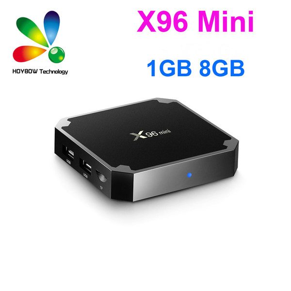 X96 Mini android 7.1 S905W TV BOX 1GB 8GB Smart tv box Original TV Set Top Box X96mini