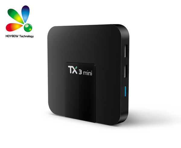 TX3 Mini Smart TV Box Amlogic S905W WiFi Android 7.1 1G+8G 4K HD 1.5GHz Set-top TV Box 2.4GHz Media Player