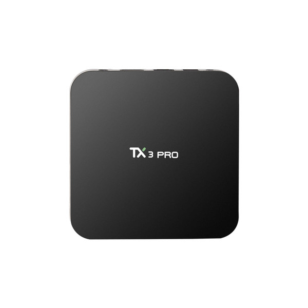 Android tv box Quad Core TX3 PRO S905W TV BOX Support 2.4G Wi-Fi 4K HD video 3D movies Streaming Media Player