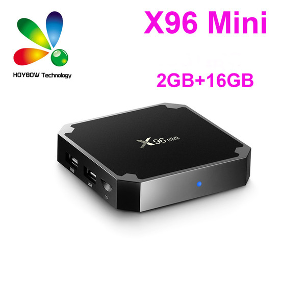 Amlogic S905W X96 MINI Android 7.1 TV Box Quad Core 2GB 16GB Smart Box WIFI 4K Media Player