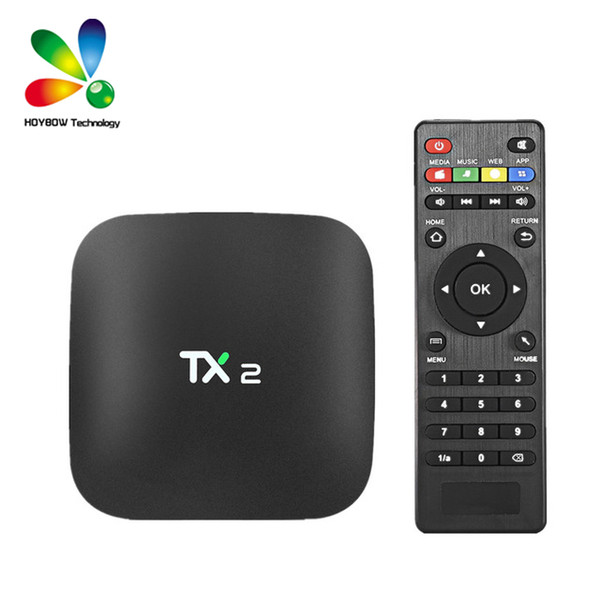 TX2 R2 Smart TV Box 2GB 16GB Android 7.1 2.4GHz WiFi 4K x 2K BT2.1 Media Player