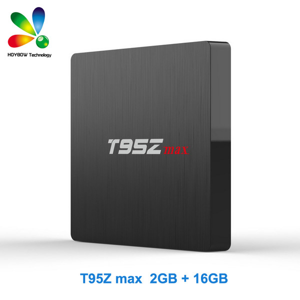 T95Z MAX 2GB 16GB Octa Core Amlogic S912 iptv tv box Dual band WiFi Bluetooth Media Player Android 7.1 Smart TV Box