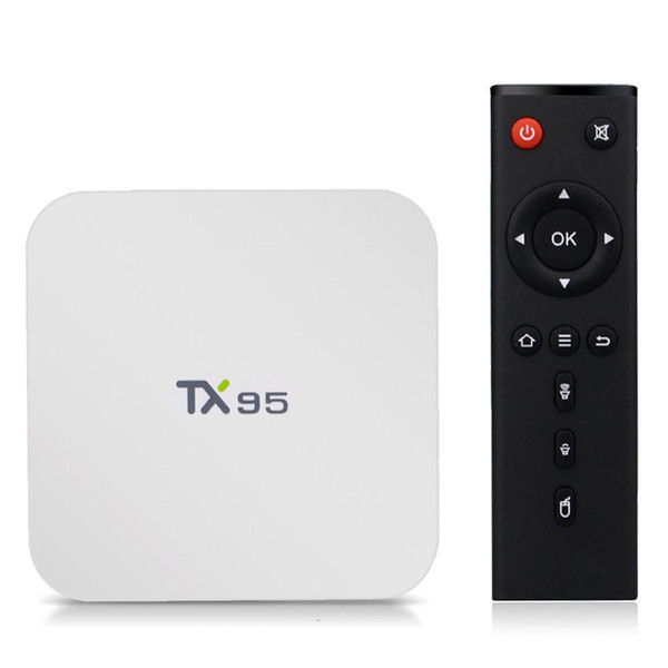 TX95 Amlogic S905W Android 7.1 TV BOX 2GB 16GB Quad-Core 64bit 2.4/5Ghz WiFi BT 4.1 H.265 Full HD 4K Streaming Media Player