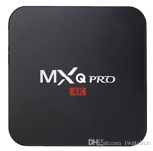 1pcs MXQ MXQPRO MXQplus 4K Android 7.1 TV BOX Quad core Thousands Daily Updated Movies & TV Shows Free lifetime