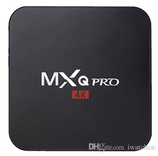 1pcs MXQ MXQPRO MXQplus 4K@60fps Android 7.1 TV Boxes Amlogic S905X Quad core Thousands Daily Updated Movies & TV Shows Free lifetime