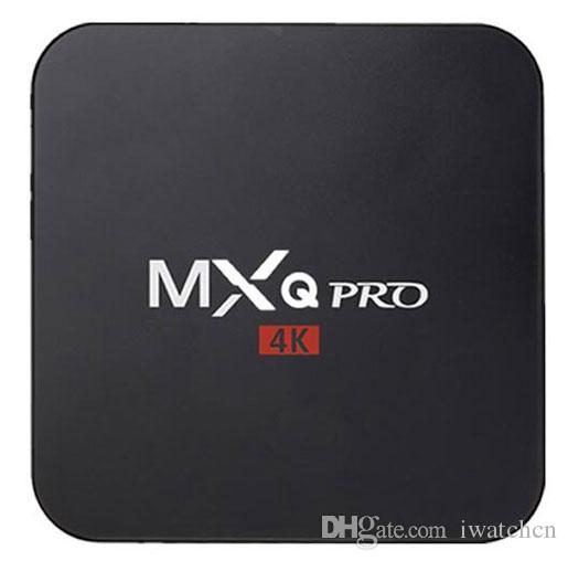 1pcs MXQ MXQPRO MXQplus 4K Android 7.1 TV Boxes Amlogic S905W Quad core Thousands Daily Updated Movies & TV Shows Free lifetime