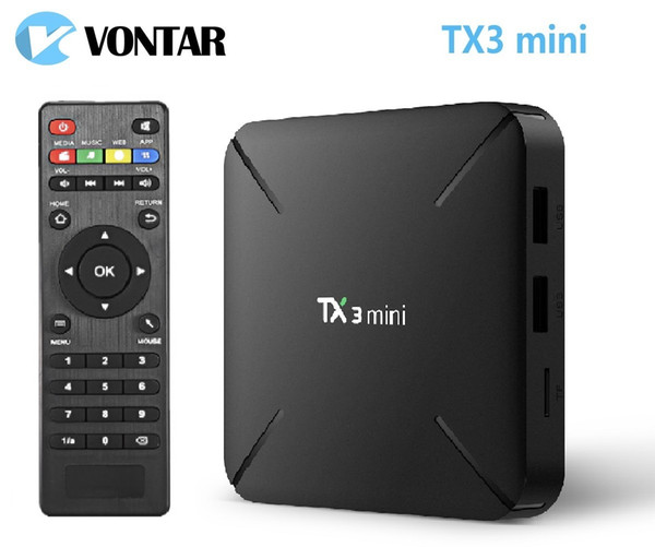 TX3 Mini Android 7.1 TV BOX 2GB16GB Amlogic S905W Google Play Store Netflix Media Player smart TV box X96 mini