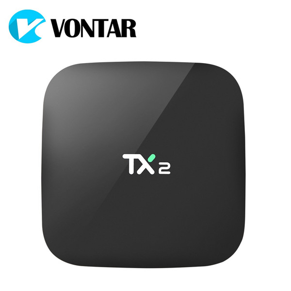 2G/16GB TX2 R2 Rockchip RK3229 Android 6.0 TV BOX 4K 2.4GHz WiFi BT2.1 Android Box