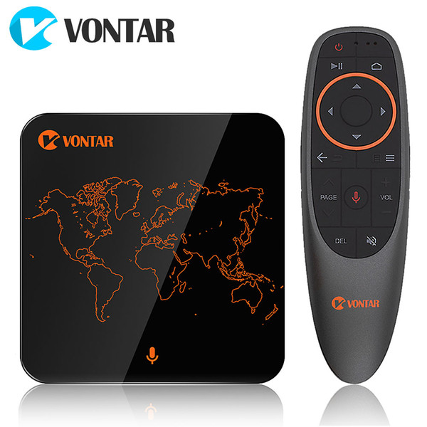 VONTAR V1 Google Voice Control Android 7.1 TV Box with Amlogic S905W 2GB 16GB Support Android TV box Smart TV box