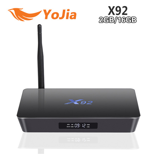 10pcs [Genuine] X92 Android 7.1 TV Box Amlogic S912 2G 3G 16G Octa Core 5G Wifi Set Top Box