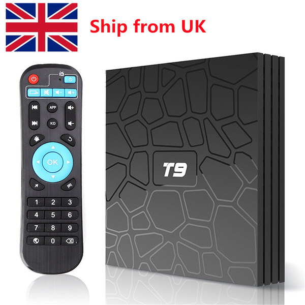 Android 8.1 TV Box T9 Rockchip RK3328 4GB 32GB 4GB 64GB with Google Play Store Netflix Youtube T9 Smart IPTV BOX