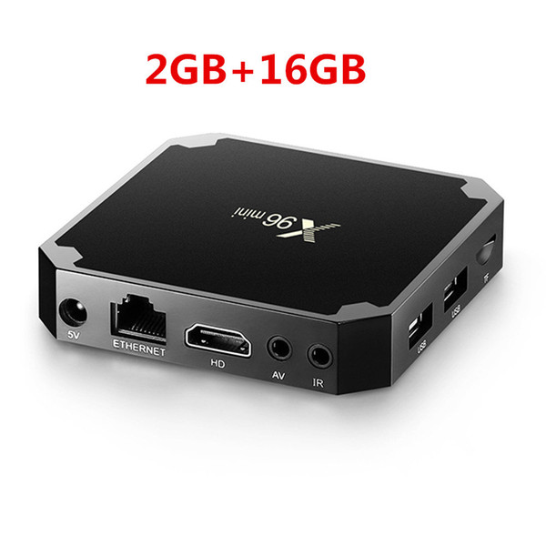 x96 mini tv box android 7.1 Amlogic S905W Quad Core 2GB16GB 4K iptv set top box better MXQ pro tv box